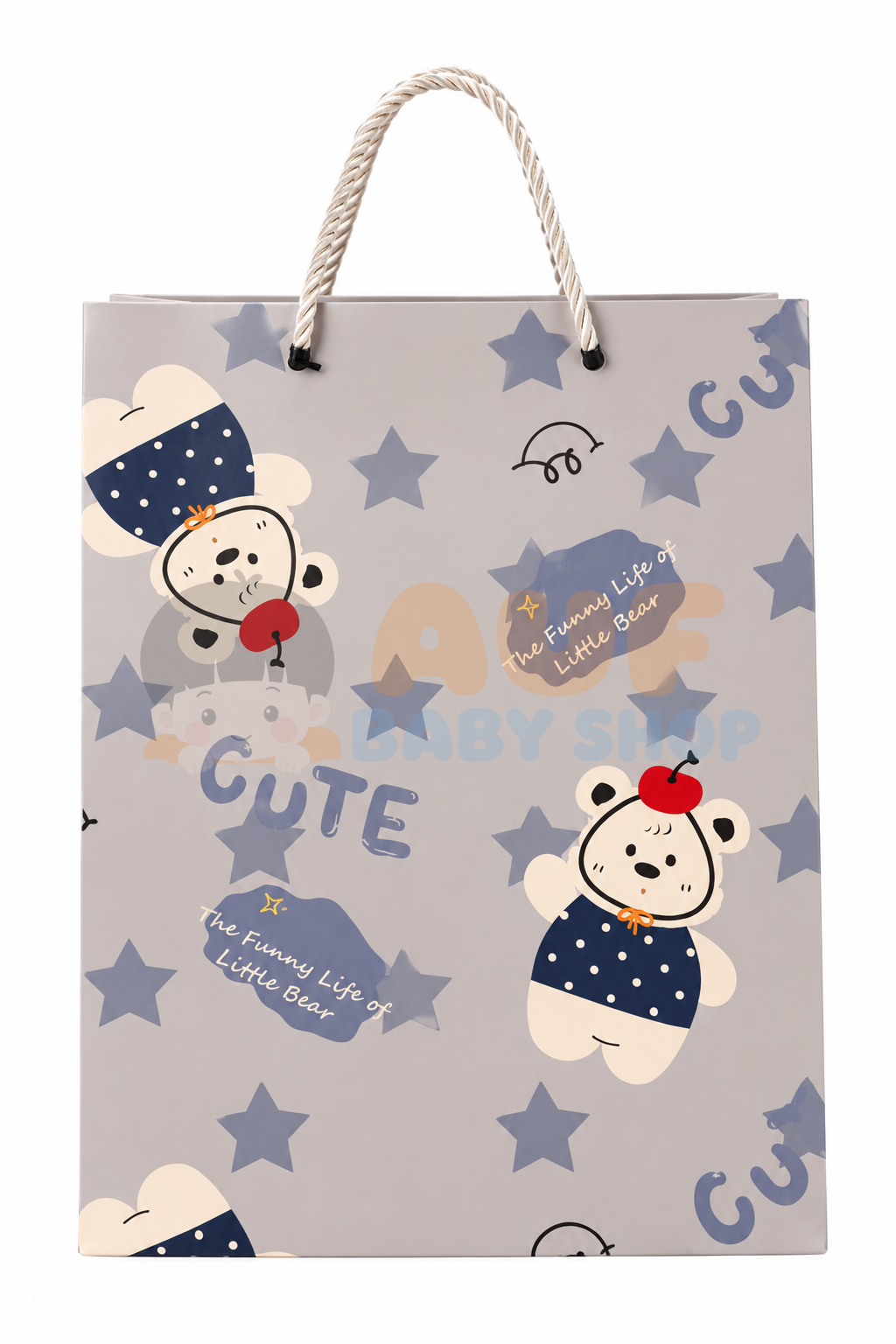 Paperbag Portrait Motif Bear Mix