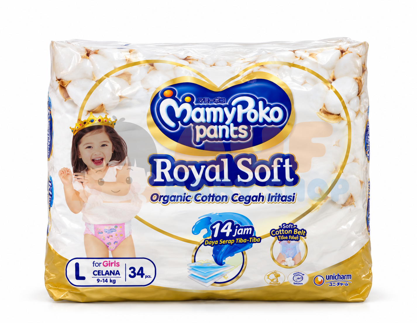 MamyPoko Royal Soft L34 Girls