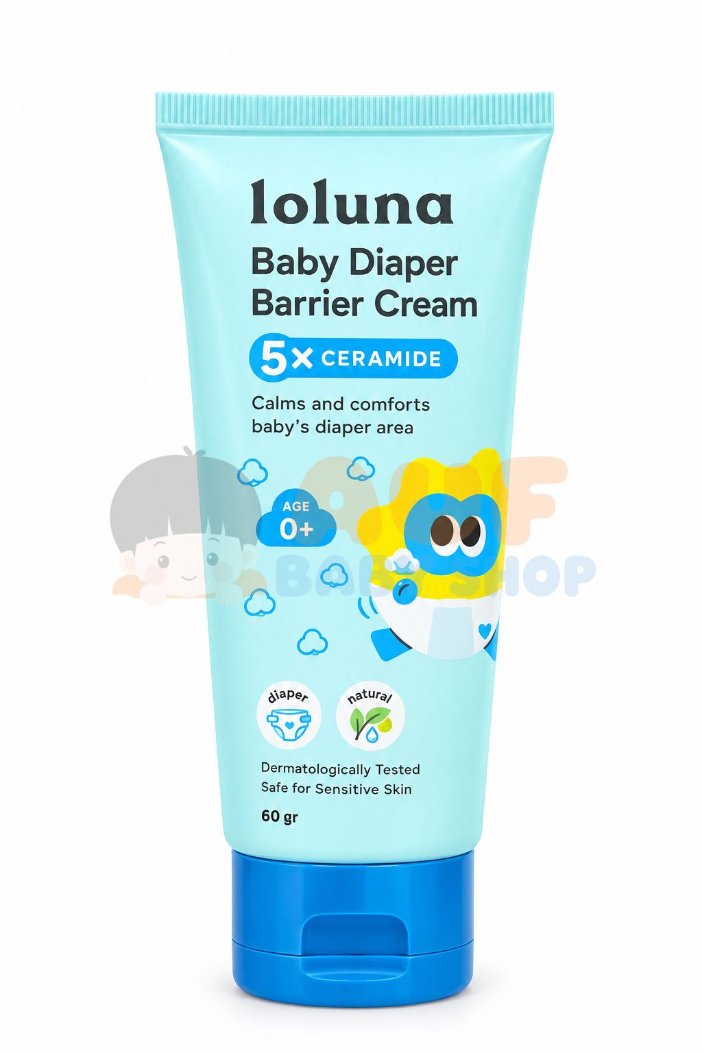 LOLUNA BABY DIAPER BARRIER CREAM 40 GR