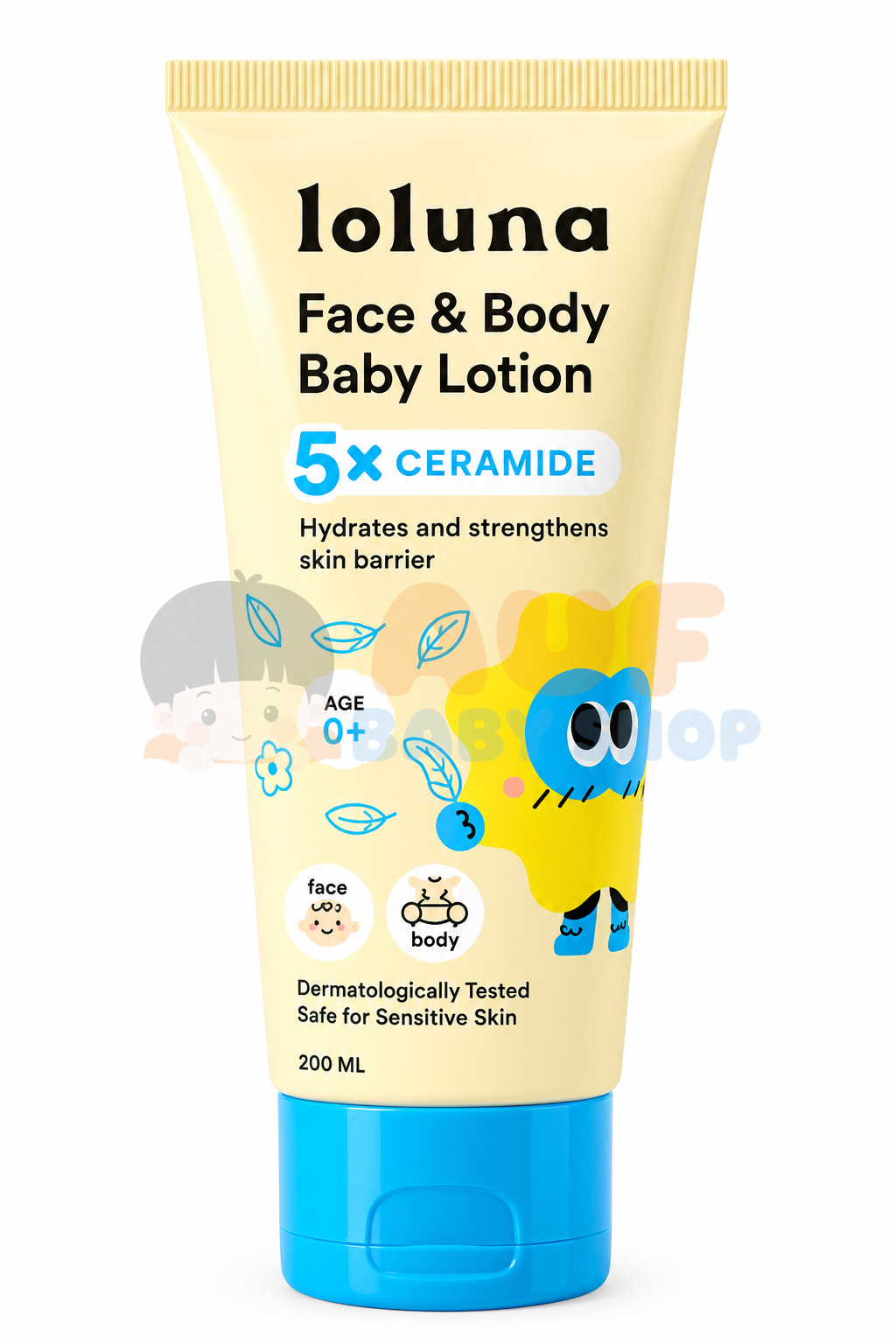 LOLUNA FACE & BODY LOTION 200 ML
