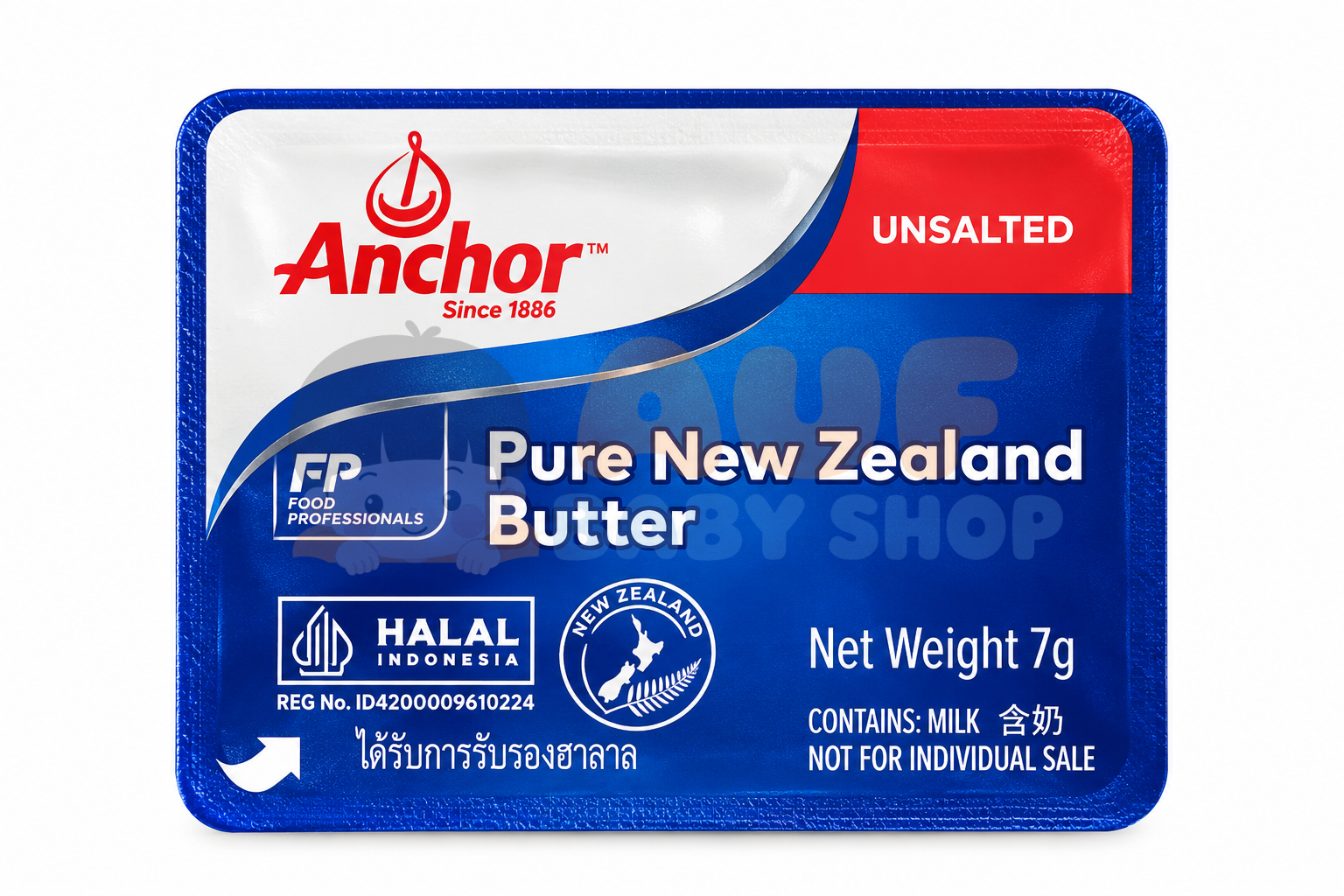 Anchor Unsalted Butter 7G (10 Pcs)