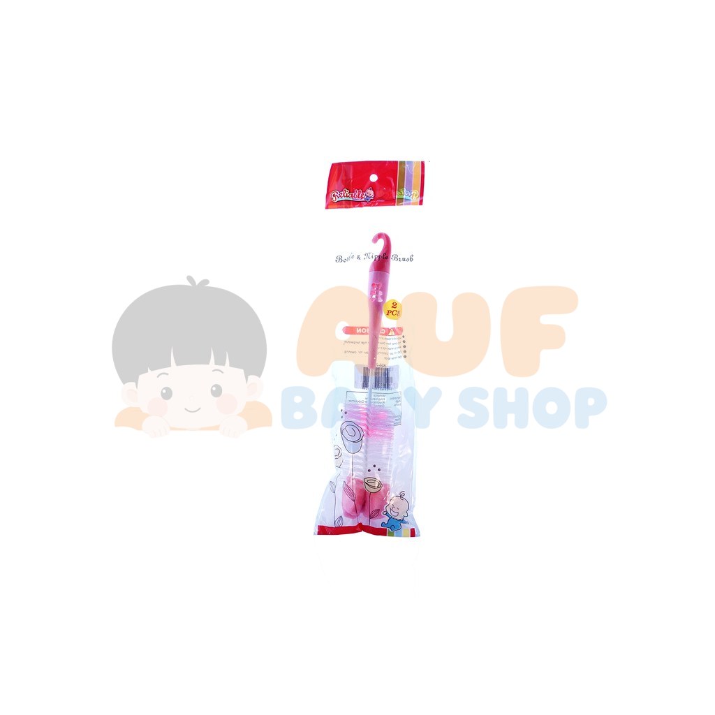 Reliable Bottle & Nipple Brush (Sikat Cabut Belakang Busa) RSB-7005B