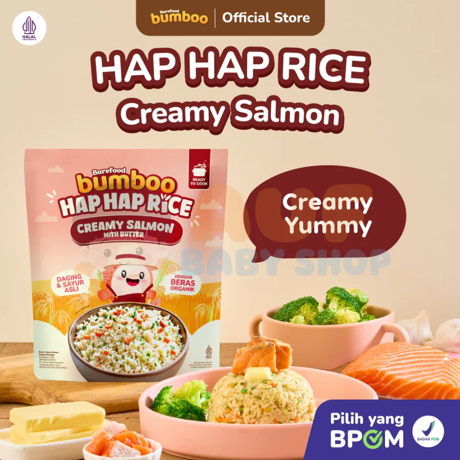 Bumboo Rice Creamy Salmon With Butter 180 gr