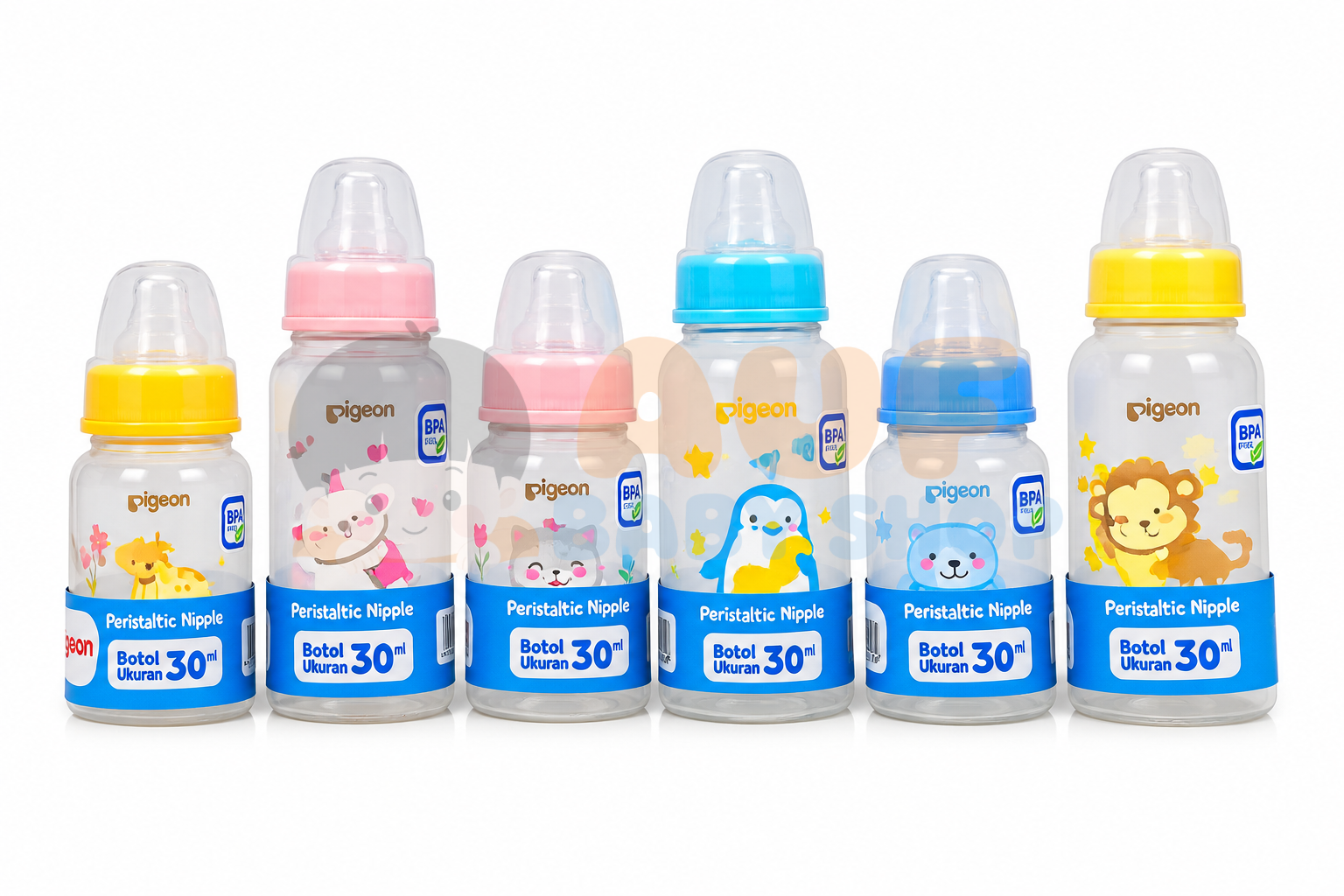 Pigeon Paket Mix Bottle 120+240ml PP RP STD MM