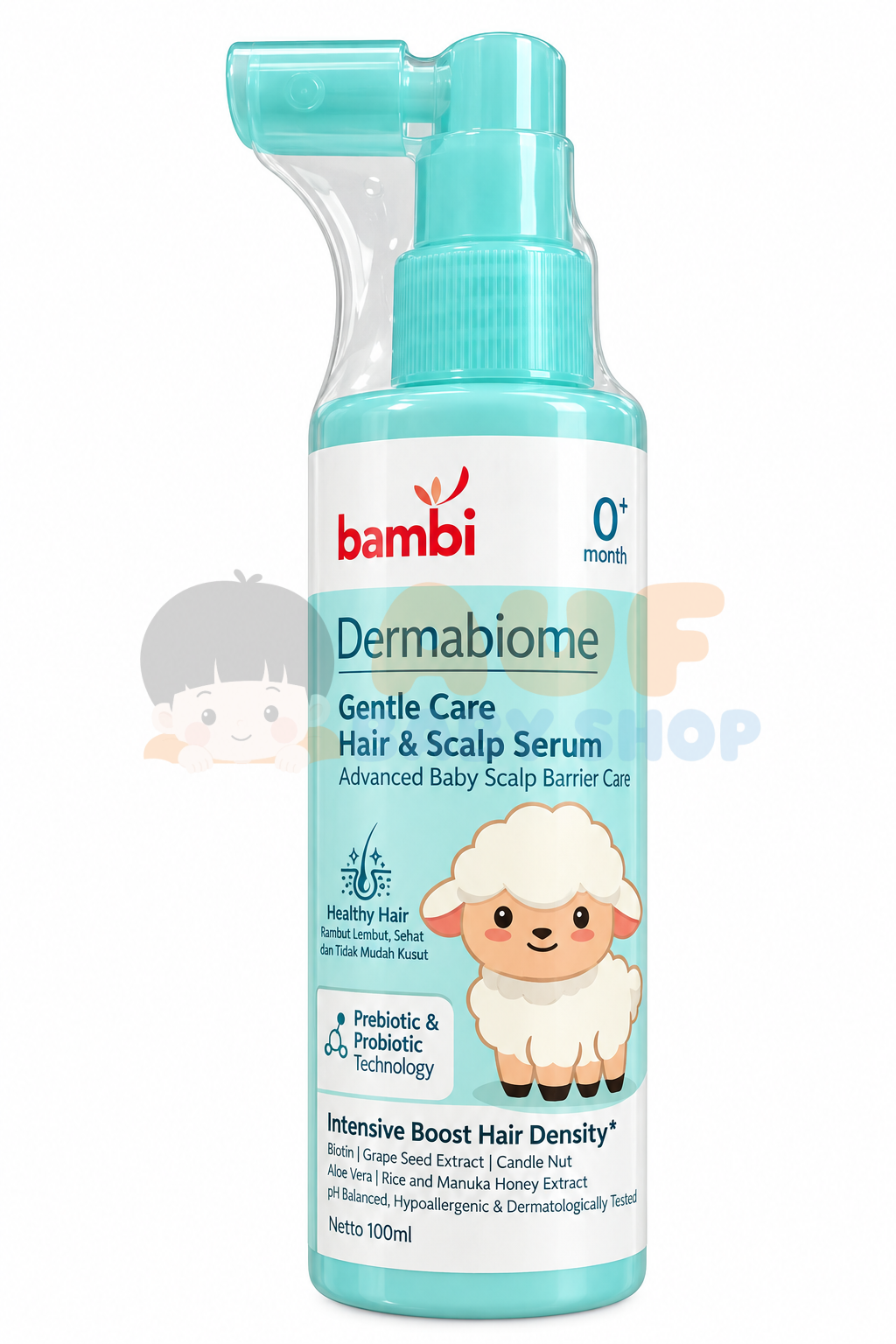 BAMBI DERMABM GC HAIR&SCLP SRM 100ML