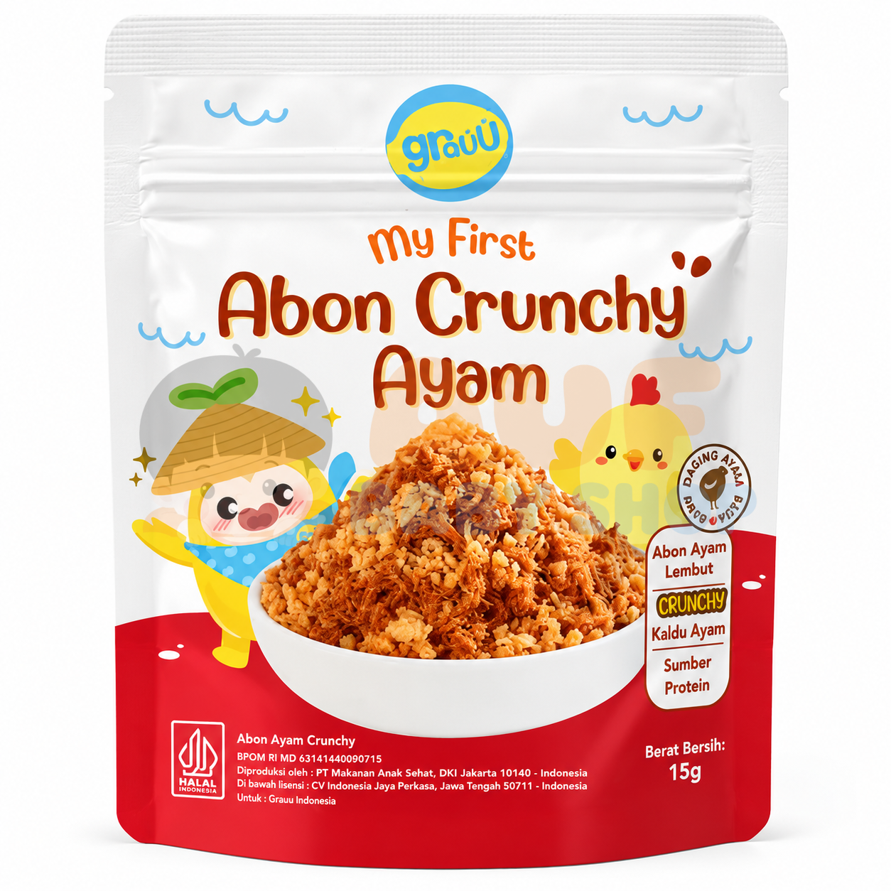 Grouu Abon Crunchy Ayam (25g)