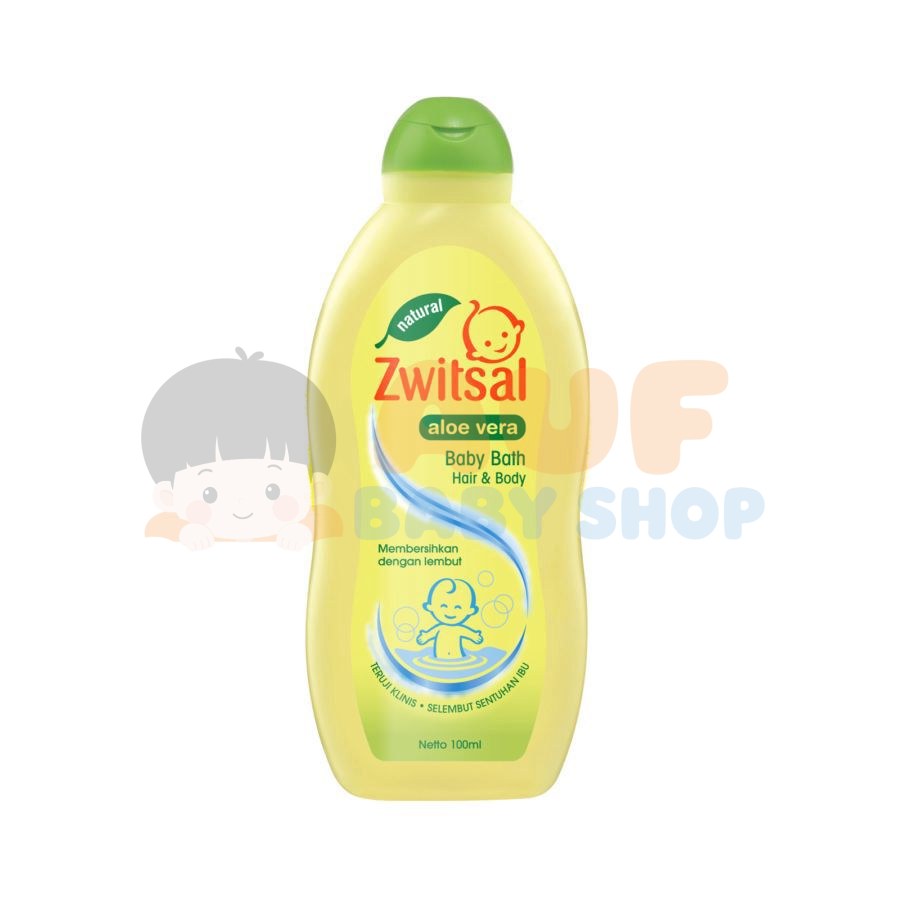 Zwitsal Hair & Body Bath 100 ml BTL