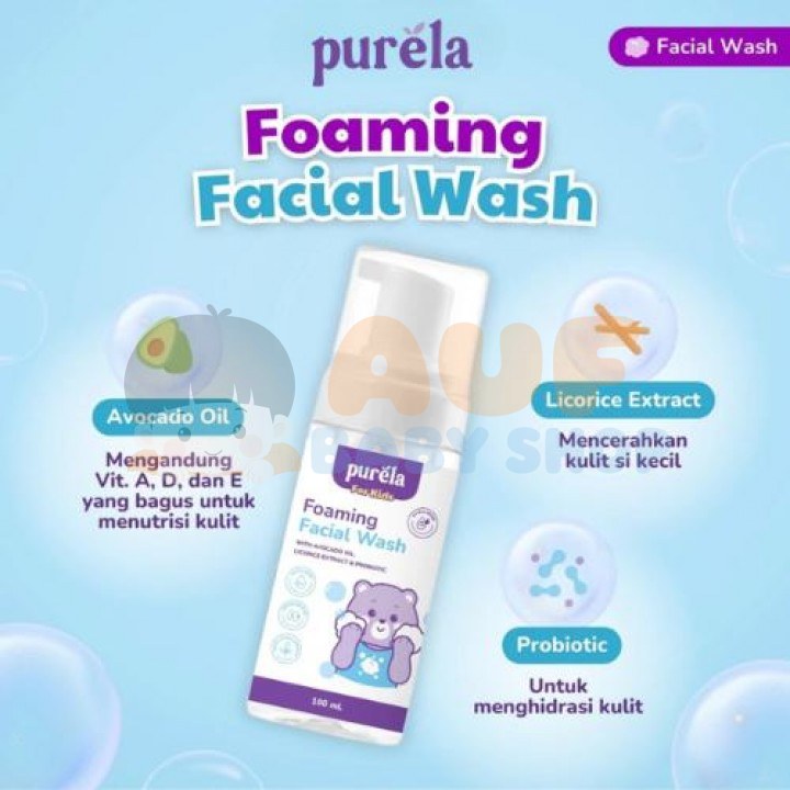 Purela Foaming Facial Wash 100ml