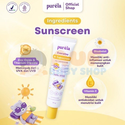 Purela Everyday Sunscreen SPF50+ 30g