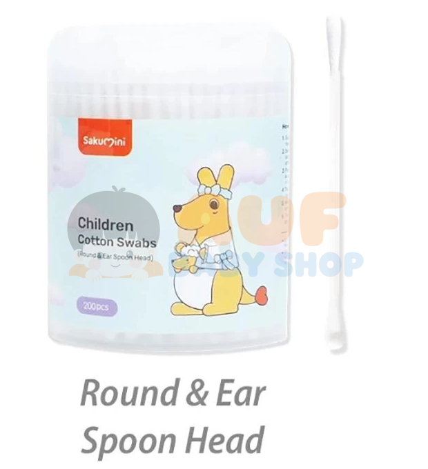 SM Cotton Bud 2in1 200 pcs (Bulat)