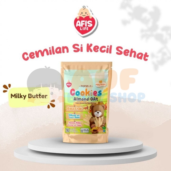 POPIMON COOKIES ALMOND OAT MILKY BUTTER 50 GR
