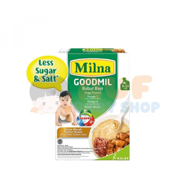 MILNA GOODMIL 8+ B MRH S AYAM 120G