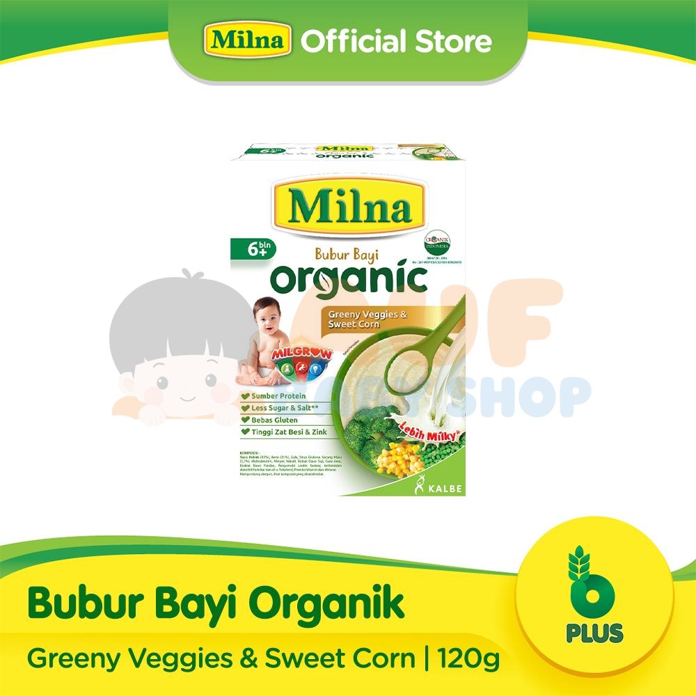 MILNA ORGNK 6+ VEGGIE 120G