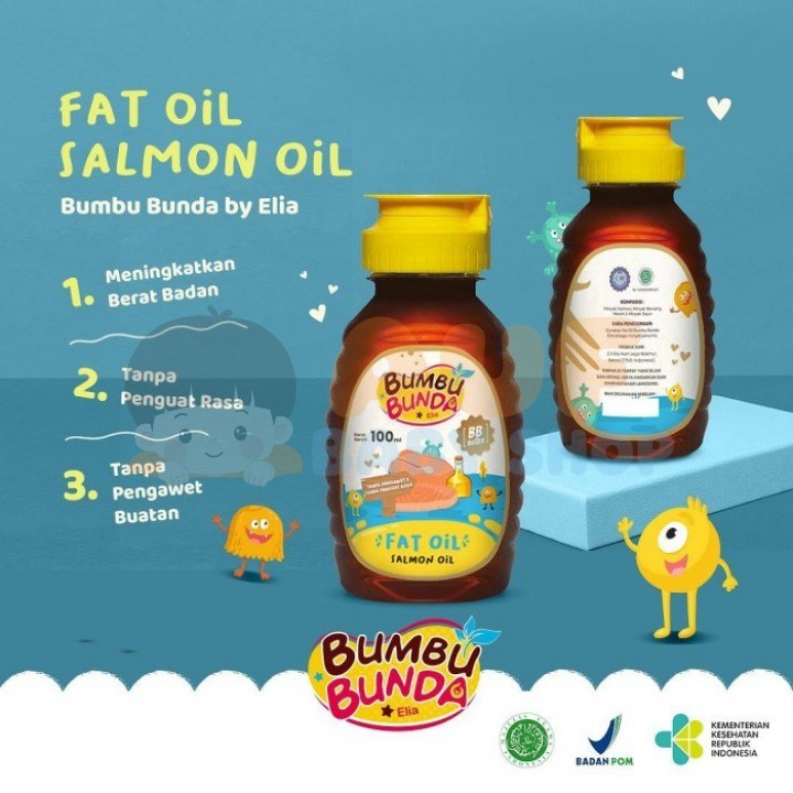 Bumbu Bunda Salmon Oil 100 ml