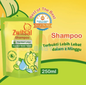 ZWITSAL SHAMPOO ALOE VERA POUCH 250 ML
