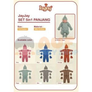 Jayjay Set 5in1 Panjang