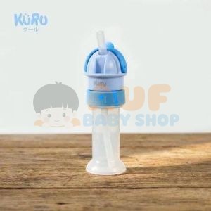 Kuru Toddler Portable Straw Cover (Blue)