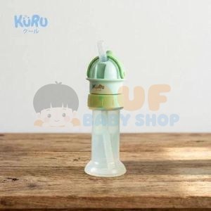 Kuru Toddler Portable Straw Cover (Green)