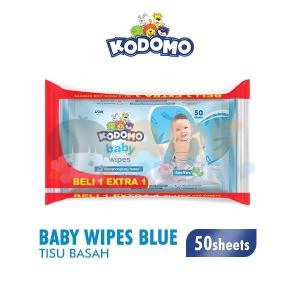 Kodomo Tisue Basah Blue 50 Sht