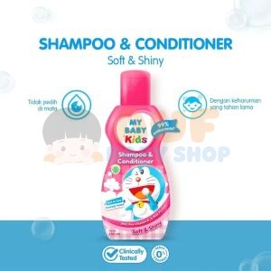 MY BABY KIDS SHAMPOO&COND 100ML - PINK