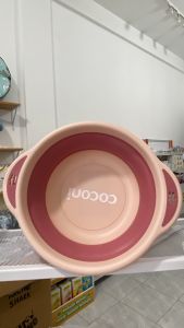 COCONI Foldable Baby Wash Basin | Baskom Ember Lipat Multifungsi - PINK