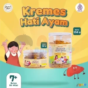 Gadoeh Rasa Kremes Hati Ayam Toples 150g
