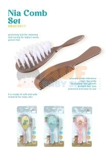 Nia Comb Set Coklat