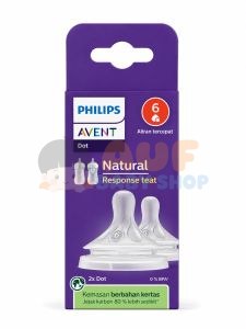 TEAT NAT 3.0 9M+ 2P NIPPLE PHILIP AVENT