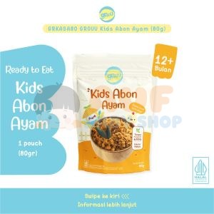 GROUU KIDS ABON AYAM 80GR