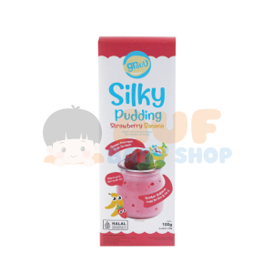 GROUU SILKY PUDDING STRAWBERRY BANANA