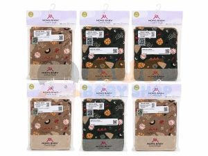 MOMS BABY - WASLAP KOTAK ISI 2 BIRKIN SERIES (COKLAT ARMY)