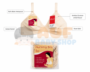 Nursing Bra By Sorex Size 40 Cream