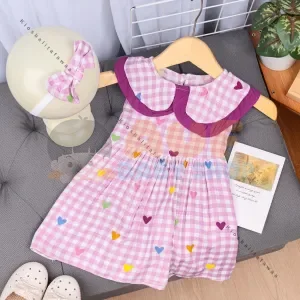 Dress Sakura 3-12 Bulan (S) Lilac Love