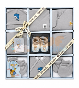 BB LUCKY BABY SET SUPER GREY