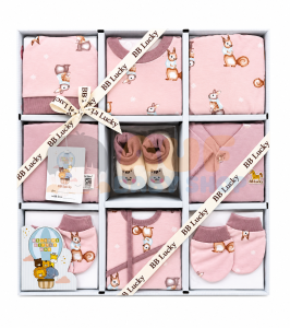 BB LUCKY BABY SET SUPER PINK