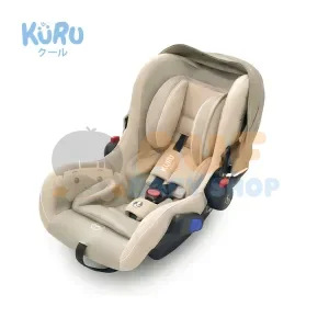 KURU Basic Baby Car Seat - Champagne | Kursi Mobil Anak Bayi
