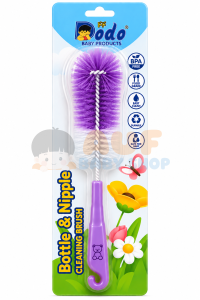 Dodo Botol dan Nipple Cleaning Brush - Ungu