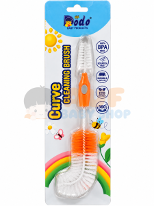 DODO CURVE CLEANING BRUSH - ORANGE