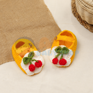 Sepatu Rajut Cute Cherry