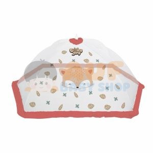 Baby Joy Kelambu Kojong Tarik Little Forest Series - Indian Red
