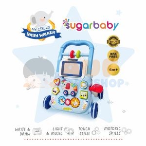 Sugarbaby My Circus Baby Walker - Blue