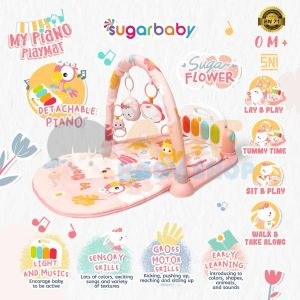 Sugarbaby My Piano Playmat - Pink Sugar Flower