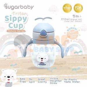 Sugarbaby Tritan Sippy Cup 320 ml - Cloud