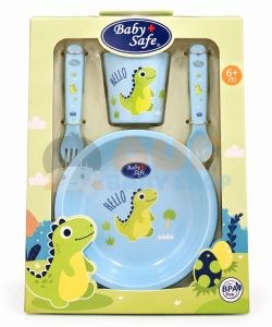 Feeding Set Blue Baby Safe - FS66B