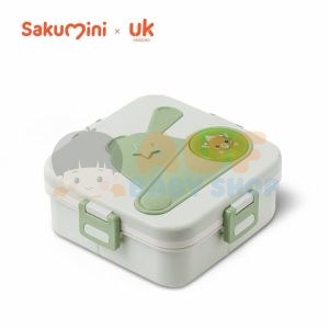 Sakumini Lunch Box 3 Sekat - Hijau