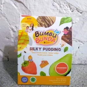 Bumbu Bunda Silky Pudding Strawberry 4 x 25 gr