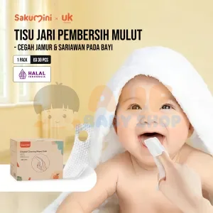 Sakumini Oral Cleaner Finger Wipes 30pcs