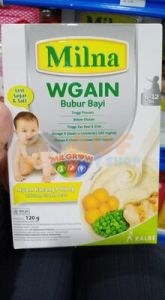 MILNA WGAIN 6+ A KACANG POLONG 120G